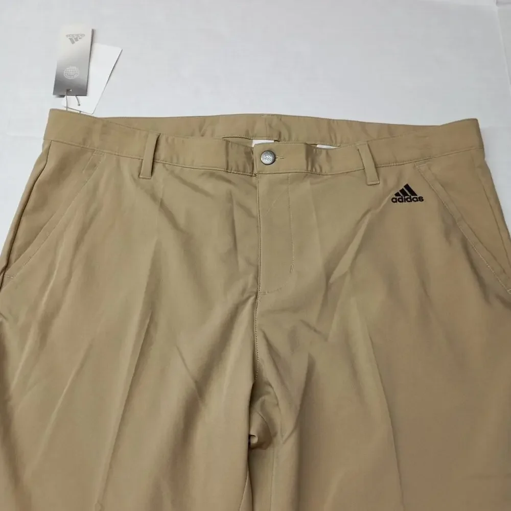 Adidas Golf Primegreen Lightweight‎ Pants Beige Men’s Size 40x30 HG8842 $70